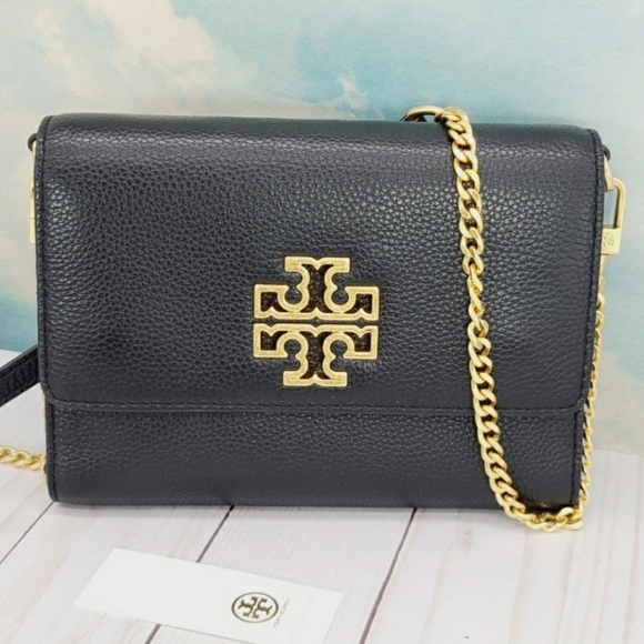 Tory Burch Handbags - Tory Burch Britten Chain Wallet Crossbody